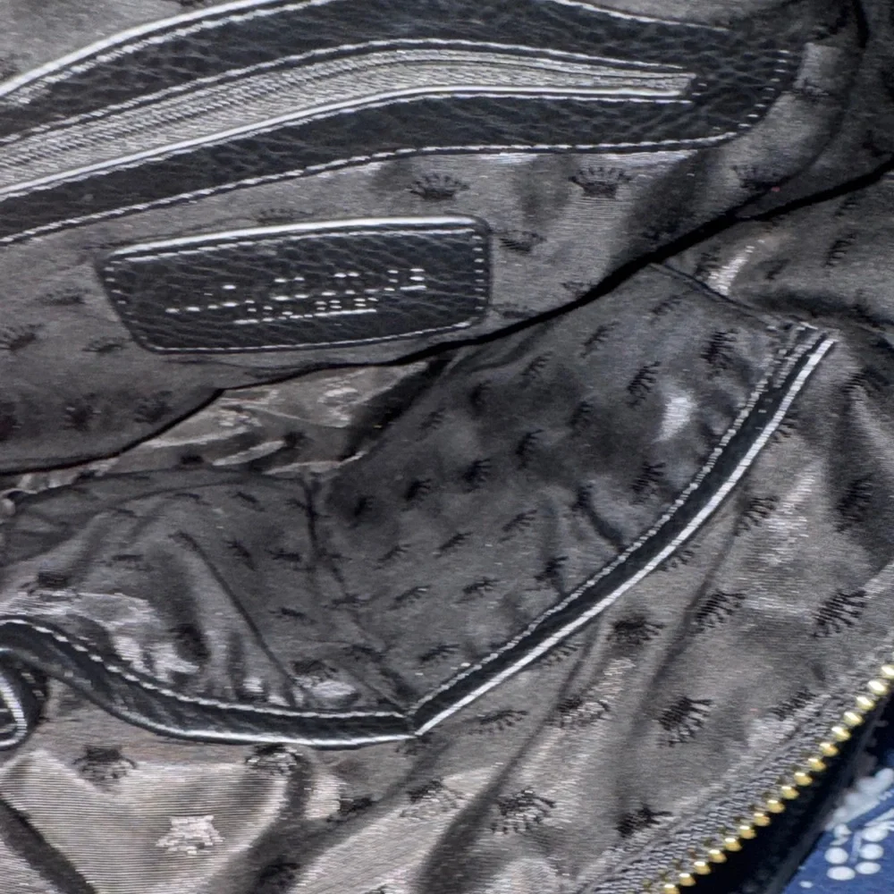 Juicy Couture Black Satchel with Gold Accents - Picture 10 of 15